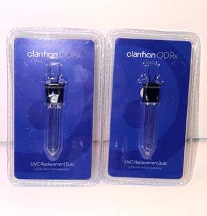 Set of 2 Clarifion ODRx UVC Replacement Bulbs 2.4 Watts